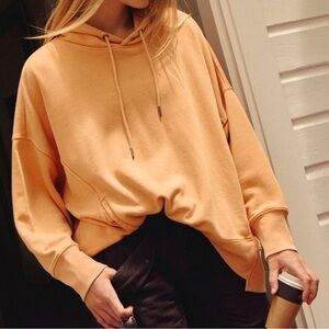 FP Casual Peach Hoodie for Women